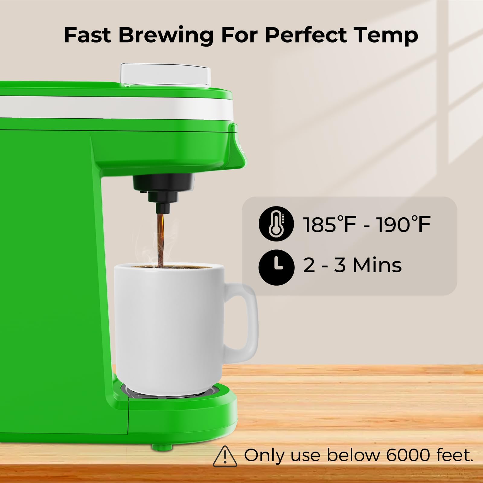 CHULUX cafetera extraccion-de-cafe: extracción eficiente para sabor equilibrado.