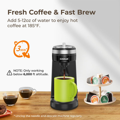 Diseño compacto CHULUX mini, ideal para espacios pequeños.