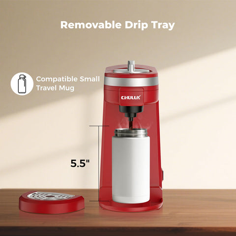 CHULUX Mini Cafetera libre de BPA, seguridad y tranquilidad