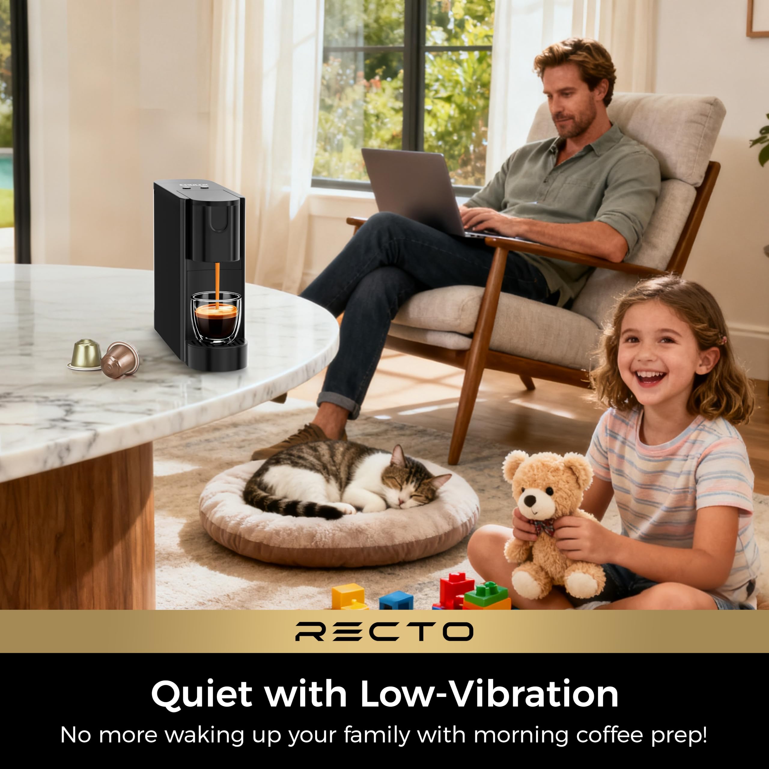 CHULUX RectoCafé: calentamiento rápido en 40 segundos para iniciar tu café