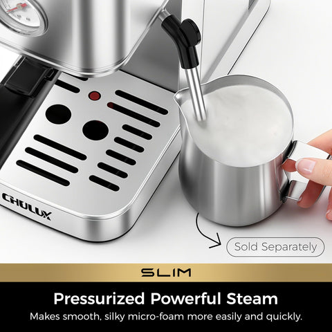 CHULUX Slim 2026, caldera rápida 30 segundos para espresso.
