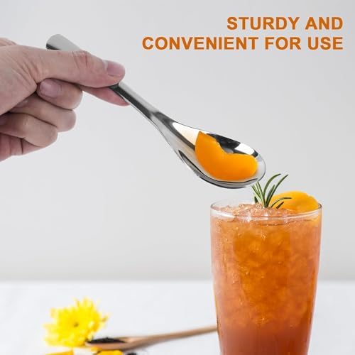 Cucharas CHWAIKA con mango redondo ergonómico para agarre cómodo