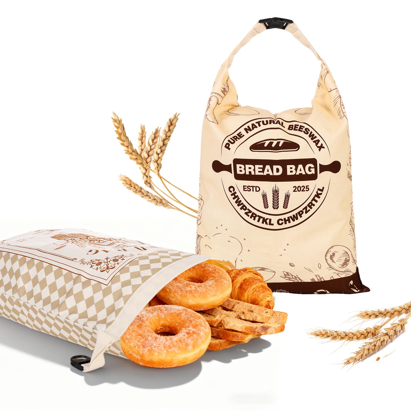 CHWPZRTKL bolsa pan masa madre 12x16 para mantener la frescura.