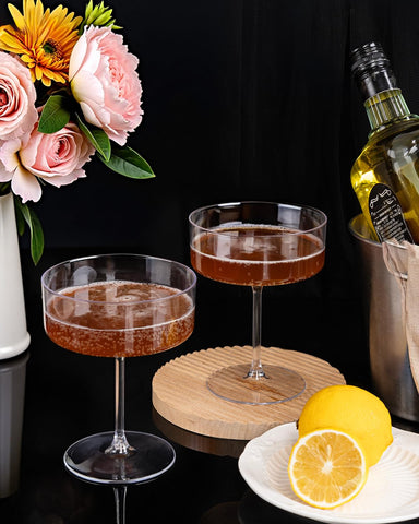 Ciaell copa martini plástico resistente, apta para cócteles y brindis.