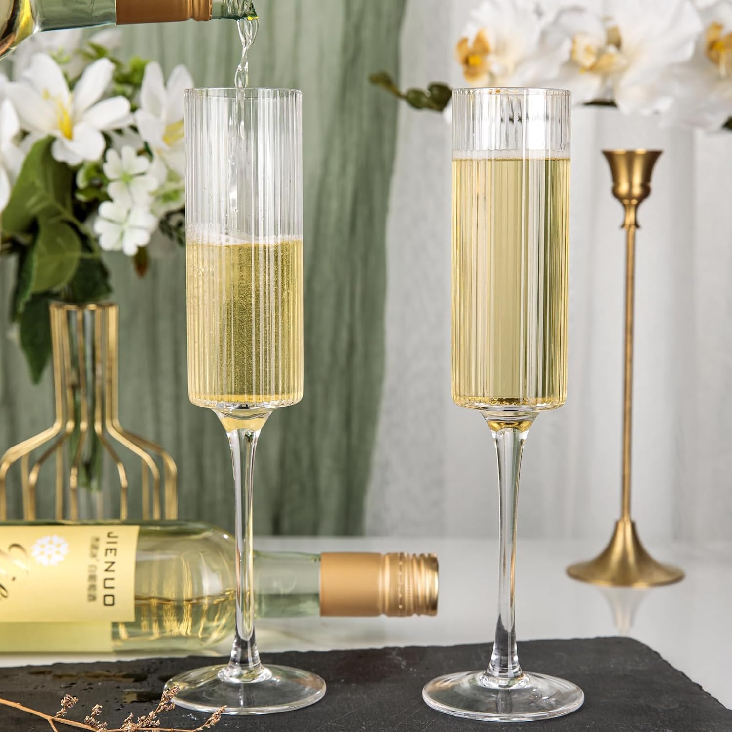 Copas de champán Ciaell regalo perfecto para bodas y aniversarios.