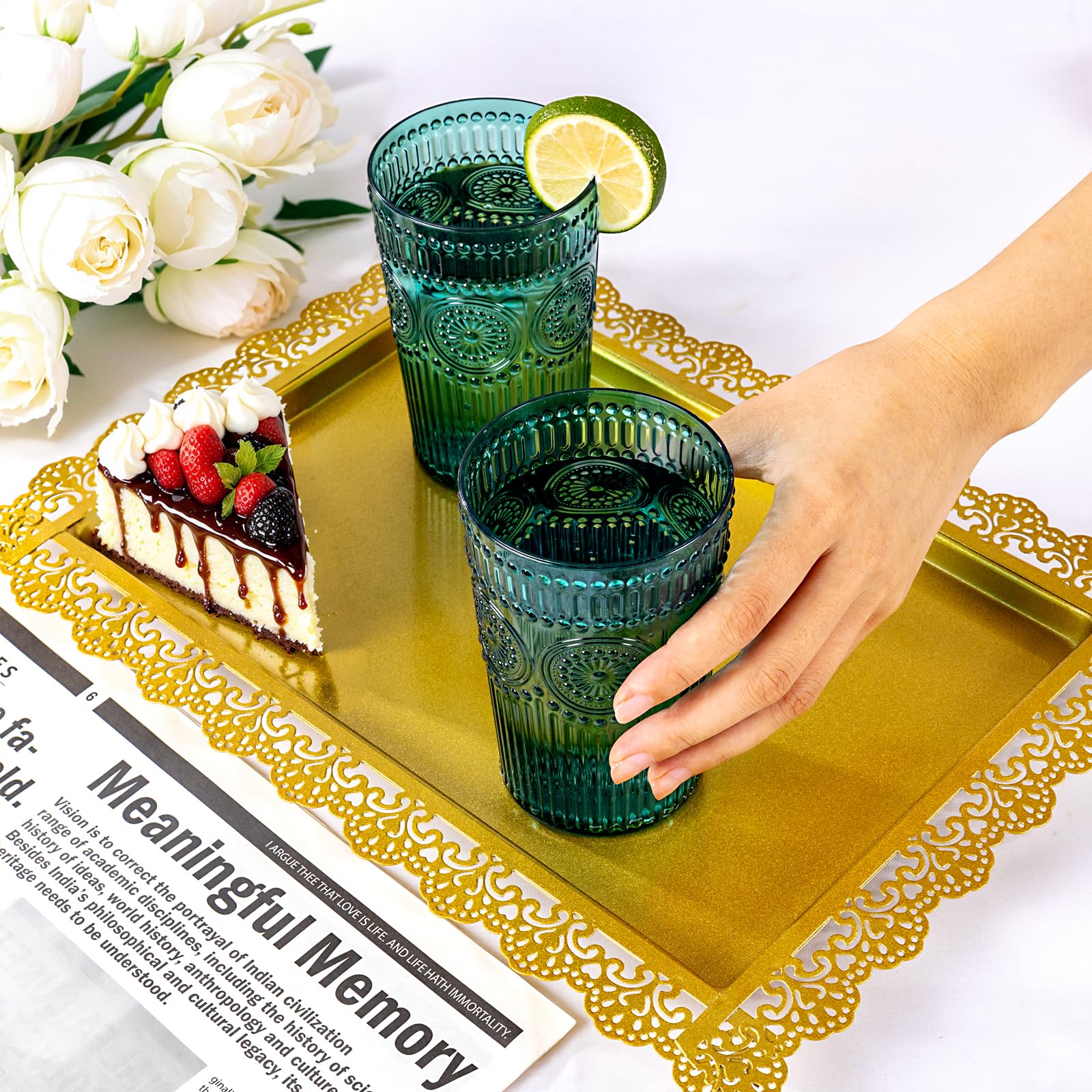 Jarras Ciaell para cocteles en verde, aportan estilo durante brindis y reuniones.