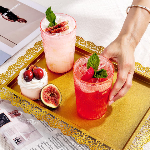 Vaso plástico rosa Ciaell resistente y apto para lavavajillas