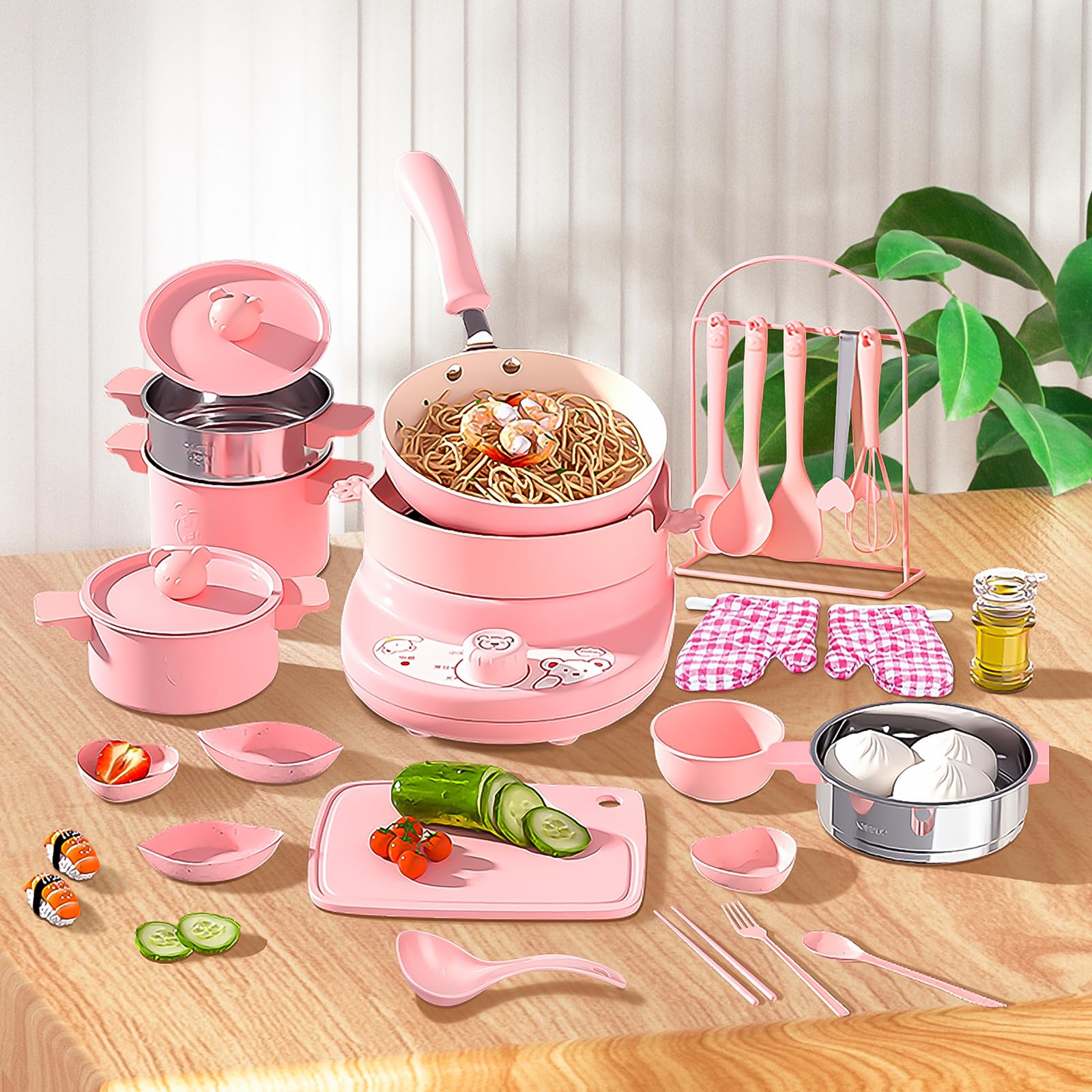 Cicicooie mini-set-cocina-montessori: kit de aprendizaje seguro para principiantes.