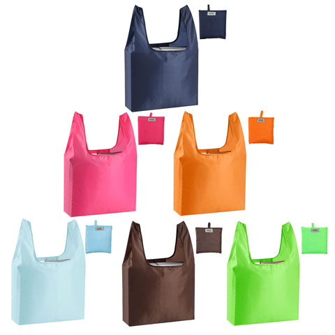 CiCiGo bolsas grandes para compra, capacidad de 50 lb, ideales para compras semanales.
