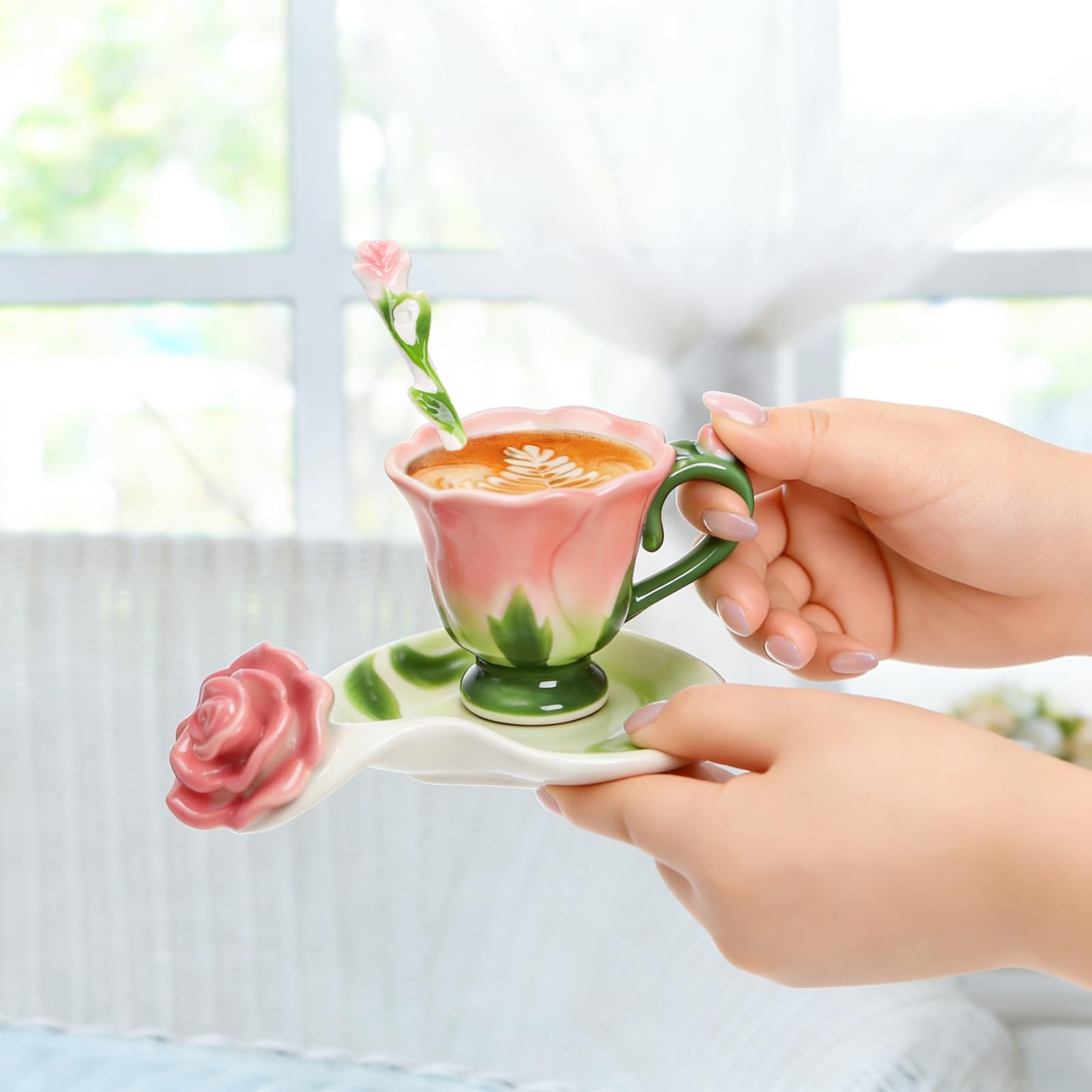 Cididu juego de té vintage, ideal como regalo en fiestas