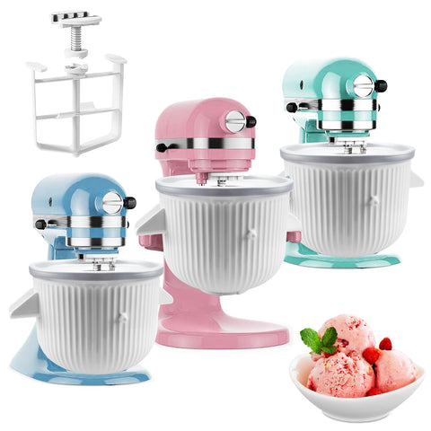 Cifuqian cuenco de helado para KitchenAid ofrece resultados cremosos en casa.