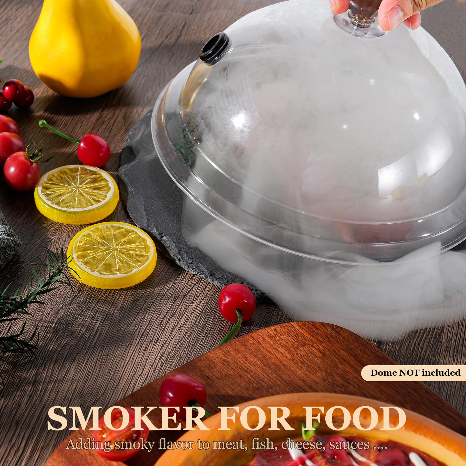 CIKSMO uso culinario humo suave para quesos y carnes