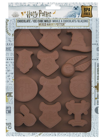 Cinereplicas molde de chocolate con gafas y cicatriz para golosinas temáticas