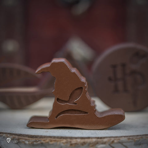 Cinereplicas molde de chocolate con insignias de casas Hogwarts para postres