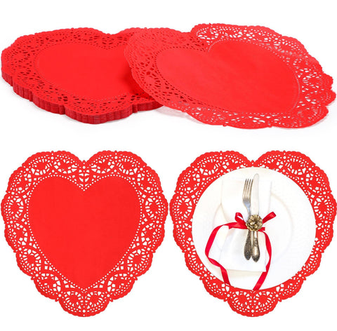 Cinnvoice corazon-calado 10 pulgadas, base elegante para pasteles y postres
