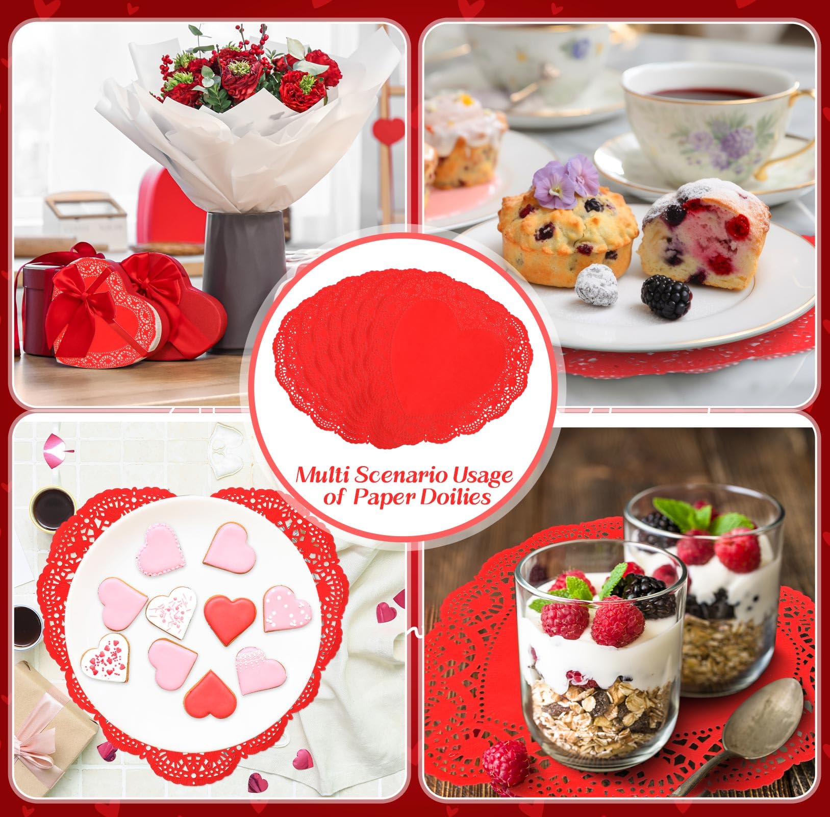 Cinnvoice decoración de mesa para bodas y fiestas