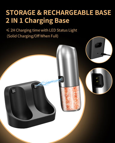 Circle Joy sensor de gravedad para moler al voltear y liberar especias.