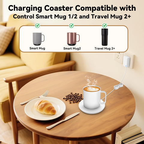 Cisain cable de alimentación para tazas inteligentes, compatible con varias generaciones.