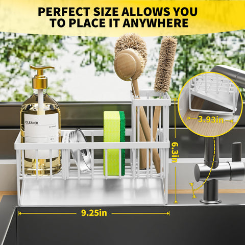 Cisily divisor ergonómico con tres compartimentos aprovecha cada centímetro.