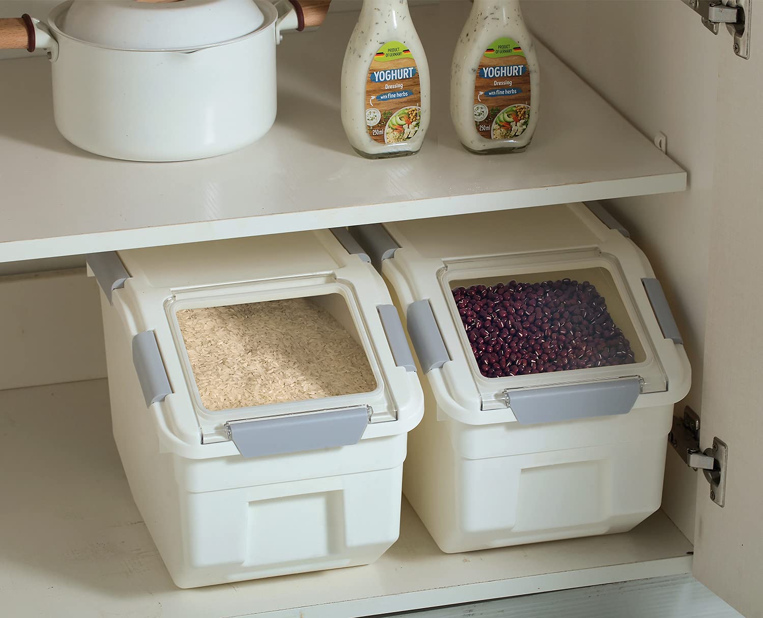 CITY BABY apertura oblicua grande para acceder fácilmente a los alimentos