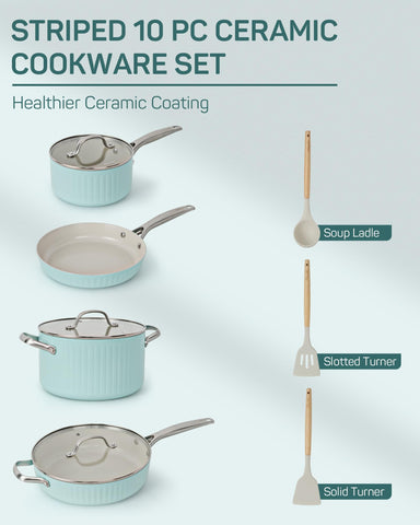 ciwete cucharon de sopa verde: cucharon para servir con facilidad.
