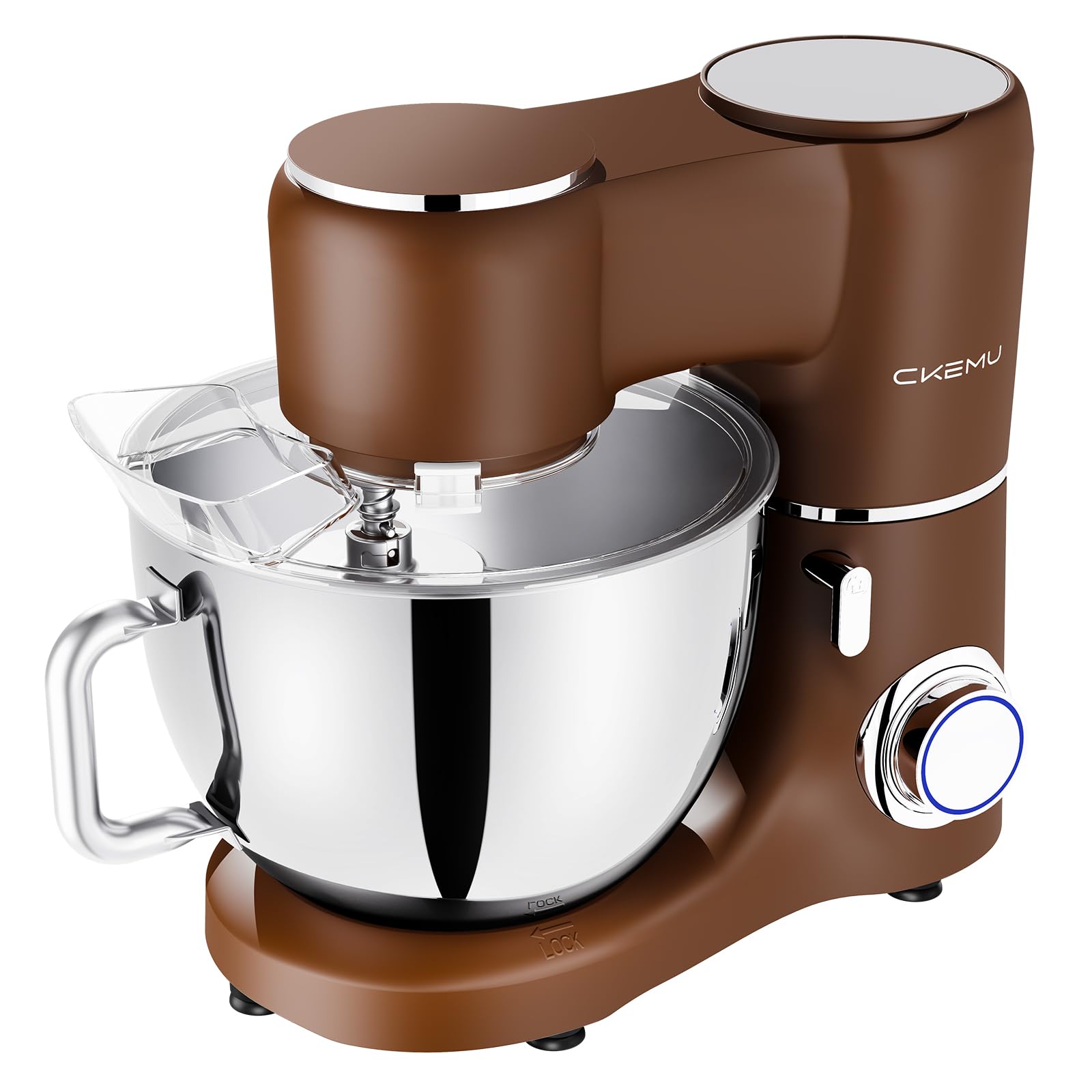 CKEMU batidora de pie SM-1550 Caramel con potencia 660W para masas densas.