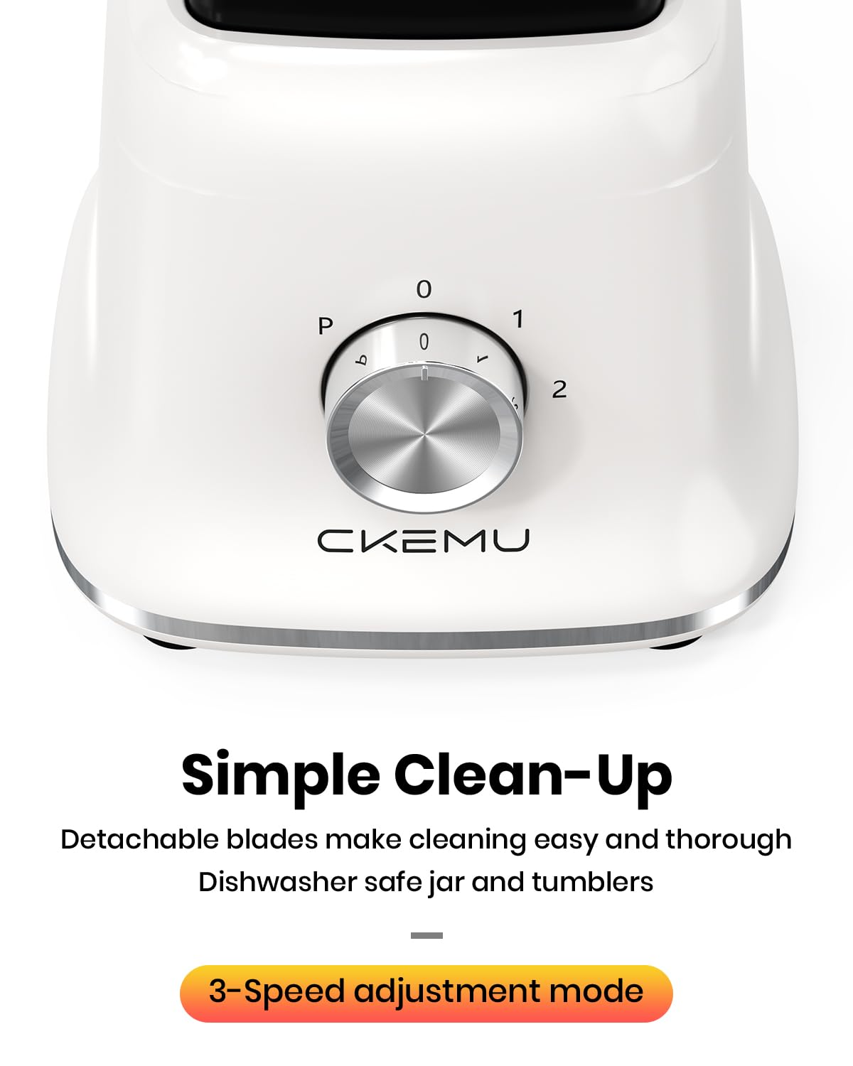 CKEMU licuadora con taza de viaje para llevar batidos