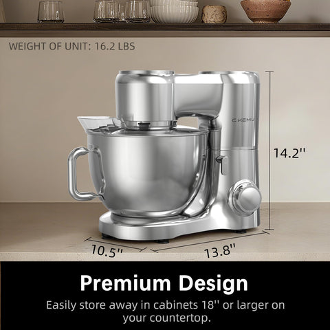 CKemu mezcladora de base sólida y diseño estable, reduce vibraciones