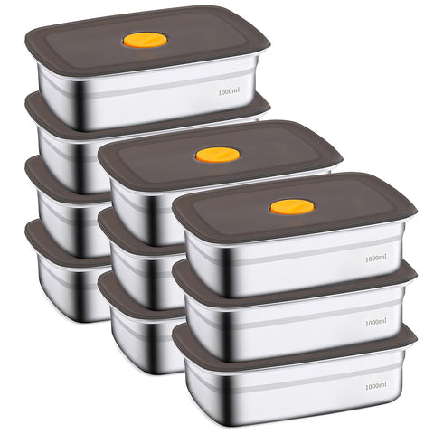 clamder contenedores 34oz en acero inoxidable para comidas completas