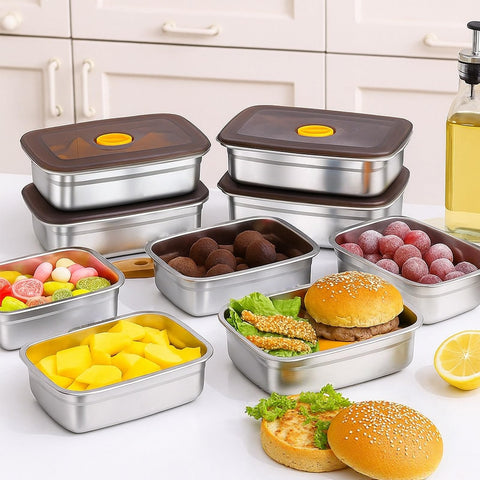 clamder tapas herméticas con silicona para sellado sin derrames