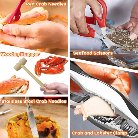 CLEABANKE tijeras mariscos para cortes limpios y seguros.