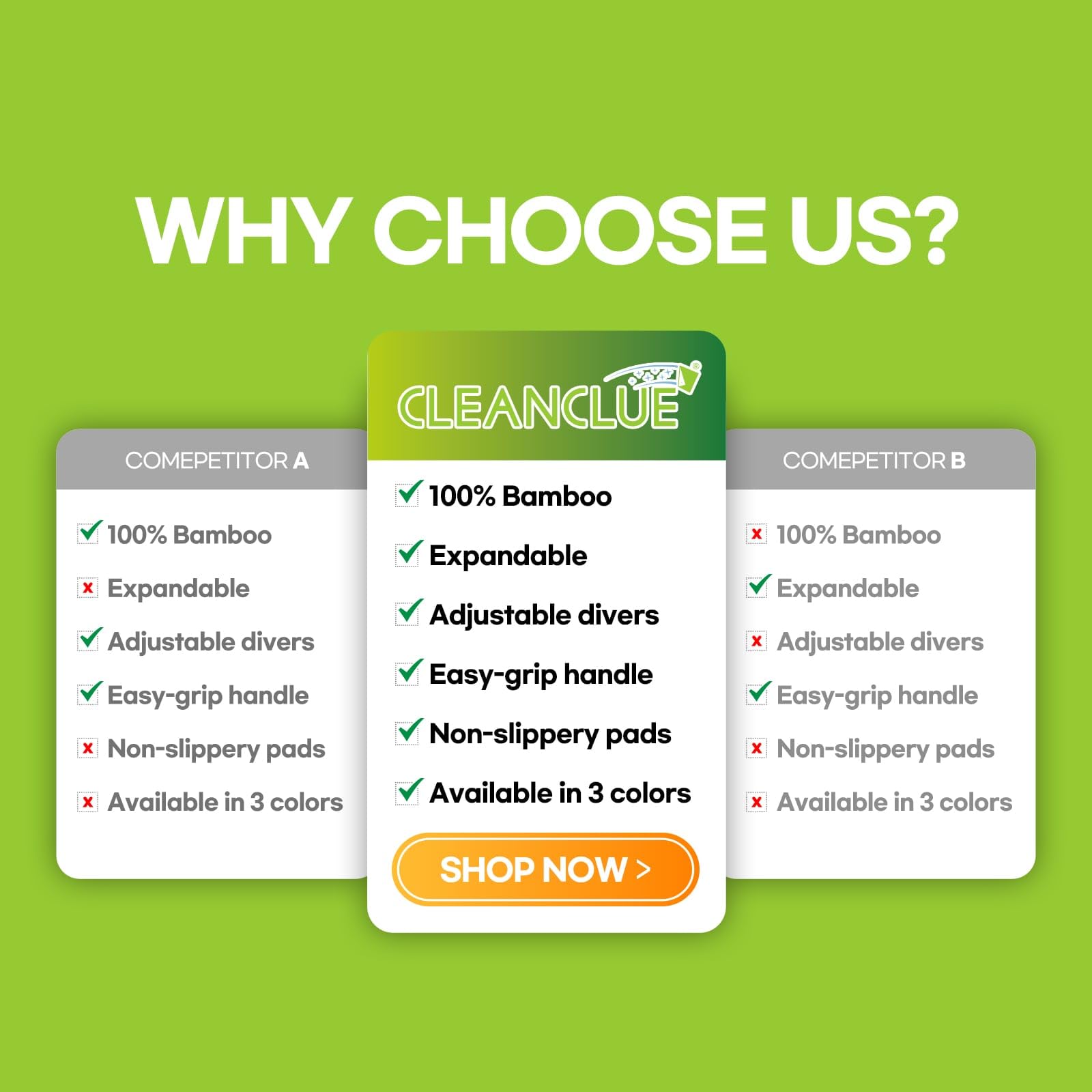 CLEANCLUE Regalo práctico para el hogar, ideal para ordenar espacios.