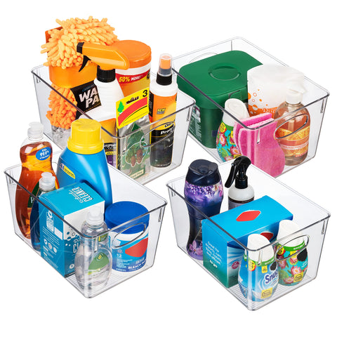 ClearSpace bandejas apilables para despensa y armario, ahorro de espacio