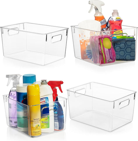 ClearSpace bandejas transparentes para despensa, ideal para ordenar alimentos y snacks