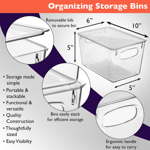 Cajas ClearSpace para cocina, organización rápida y eficiente.