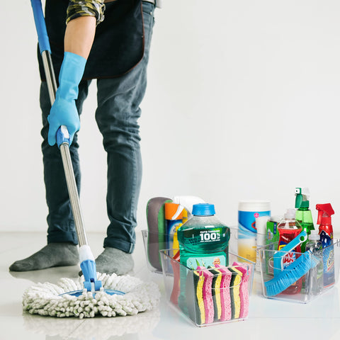 ClearSpace contenedores claros para armario, almacenamiento seguro de alimentos.