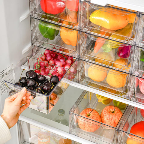 Clemate 8Pack: almacenamiento vertical eficiente en estanterías y encimeras