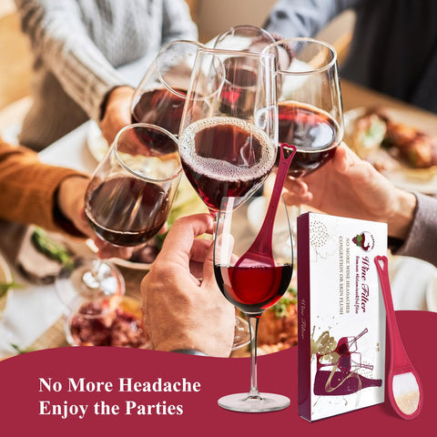 Clerona pack-8-filtros-vino: solución práctica para varias botellas en casa.