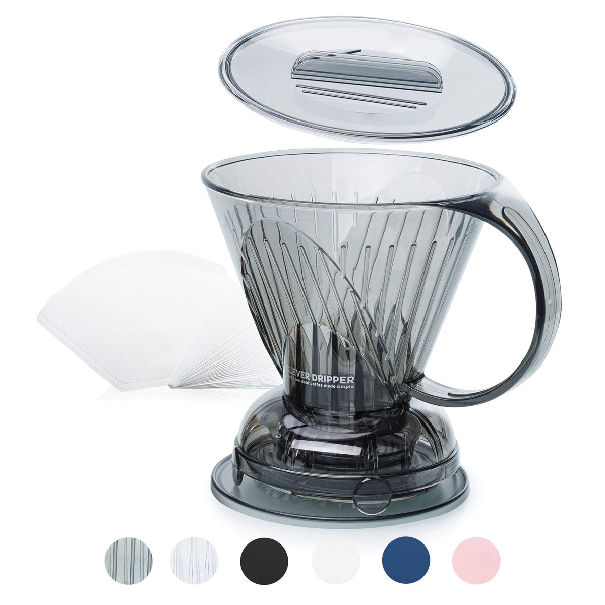 Clever filtro de inmersión 18oz Cloud para café suave.
