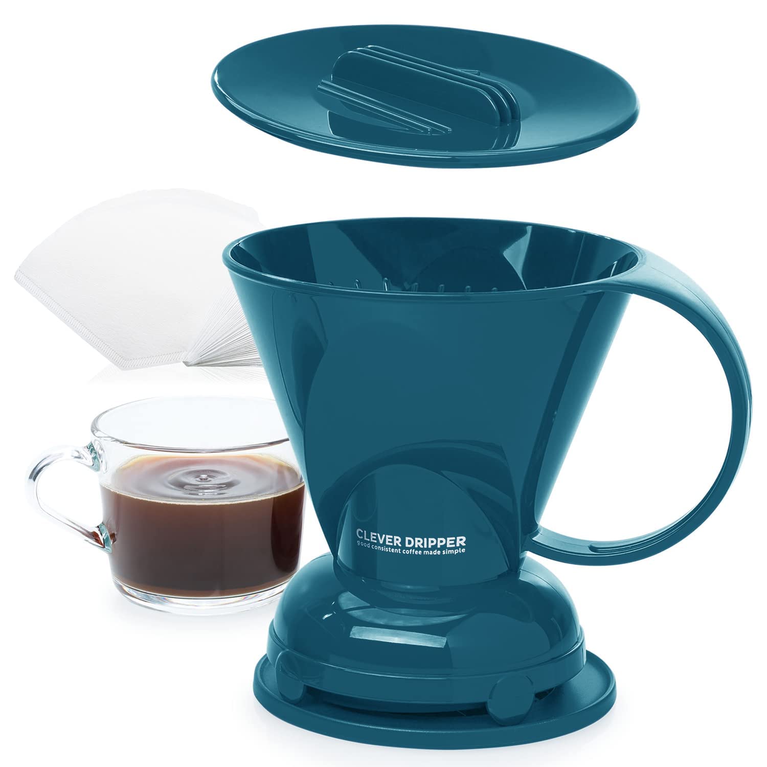 Clever infusor de café dispersión precisa para sabor constante