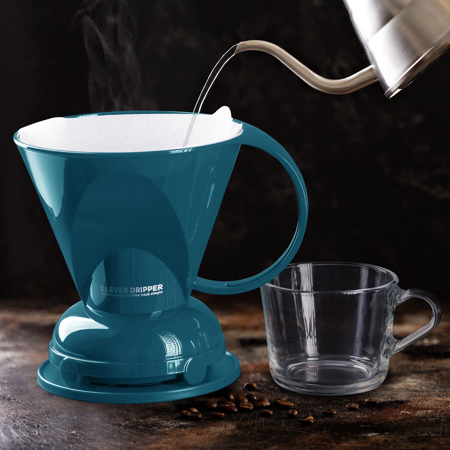 Clever infusor de café limpieza fácil tras cada uso