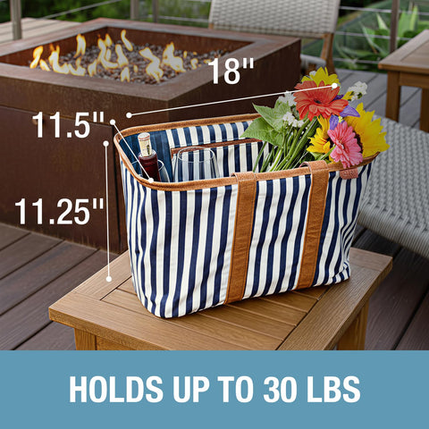 CleverMade Tote LUXE 30 L de capacidad para compras grandes.