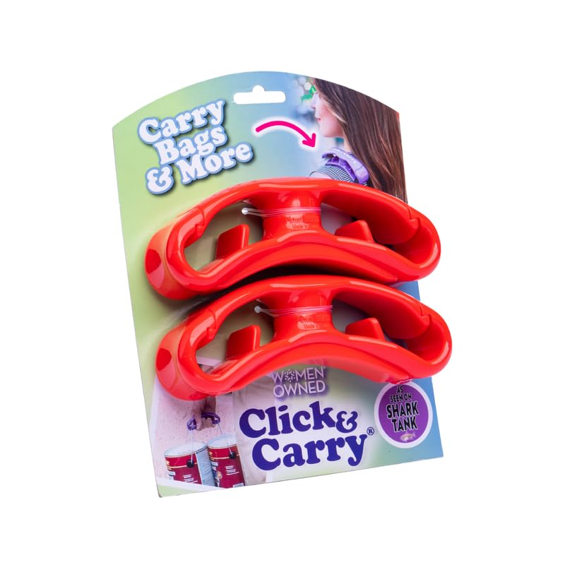 Click & Carry almohadilla-gel mango: agarre suave y cómodo para cargas.
