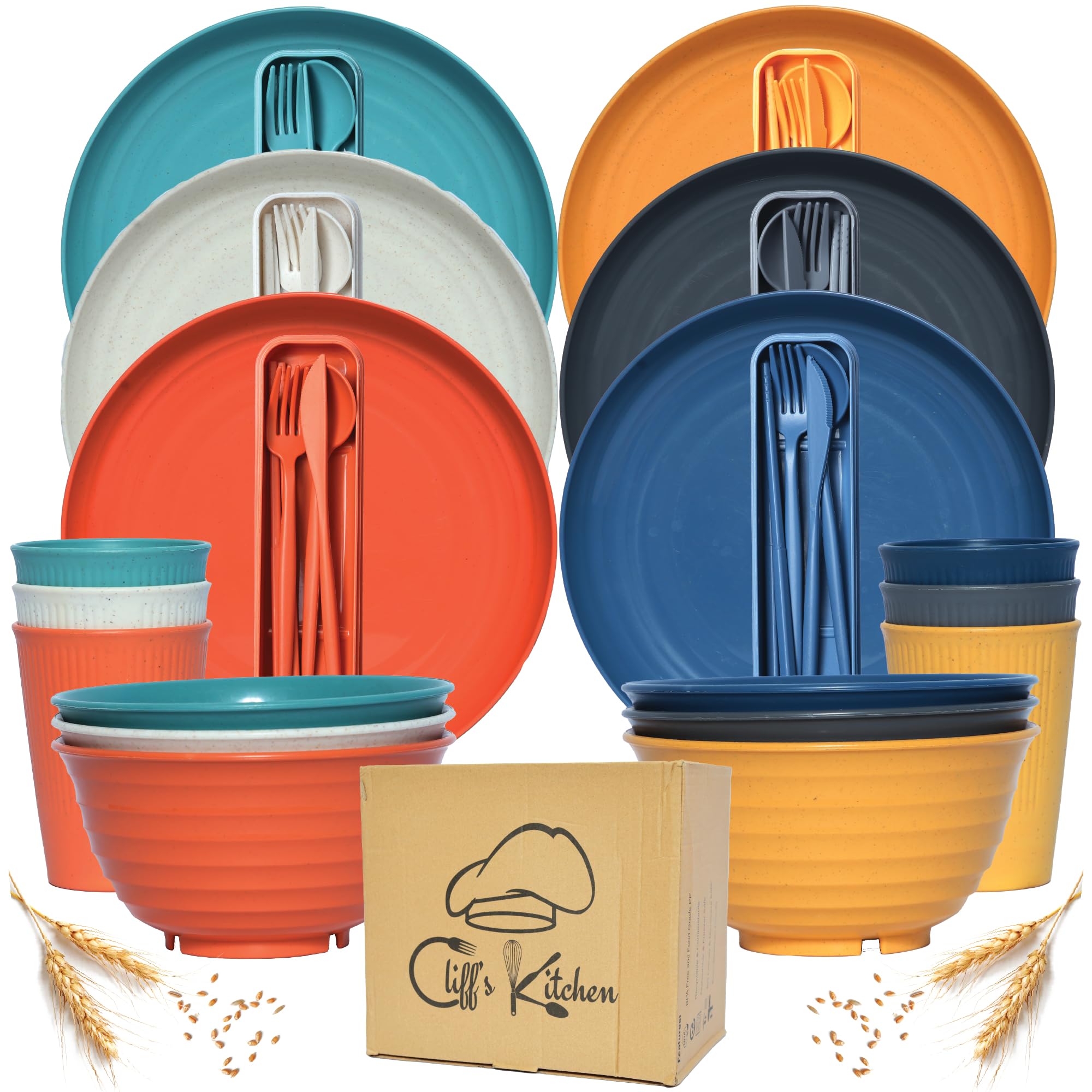 CLIFF’S KITCHEN, platos-grandes-10-pulgadas, duraderos para comidas abundantes.
