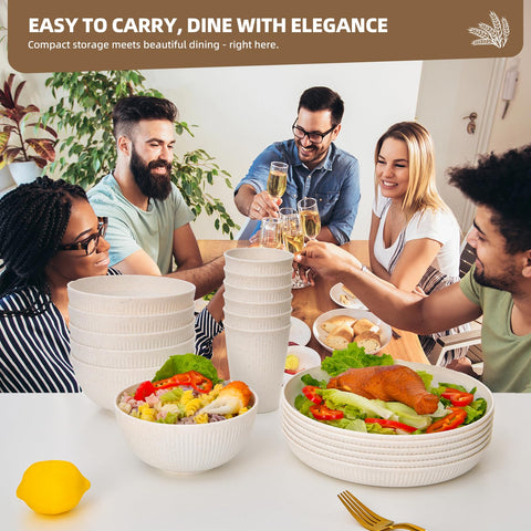 CLIFF’S KITCHEN set platos y cuencos ligeros, ideal para camping.