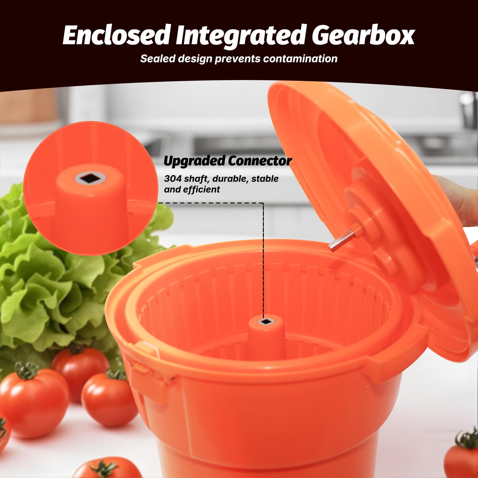 CLIVIA: usos múltiples como lavadora de frutas y verduras para cocinas y eventos.