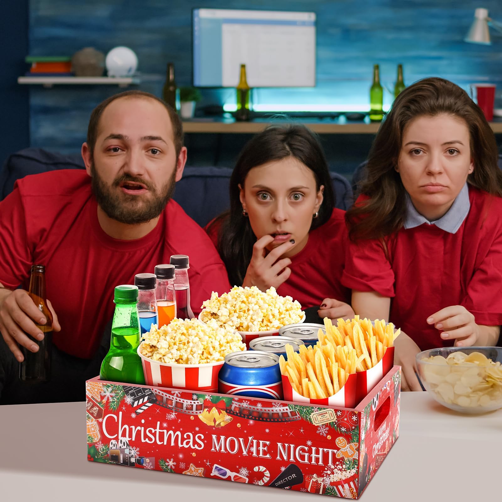 clothmile diseño cine tema navidad, añade ambiente festivo