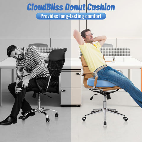 CloudBliss Almohadilla Donut núcleo de espuma memoria para confort prolongado
