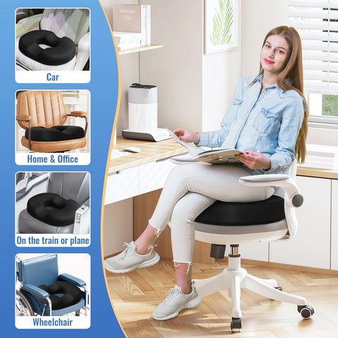 CloudBliss diseño ergonómico ayuda a mantener una postura estable.