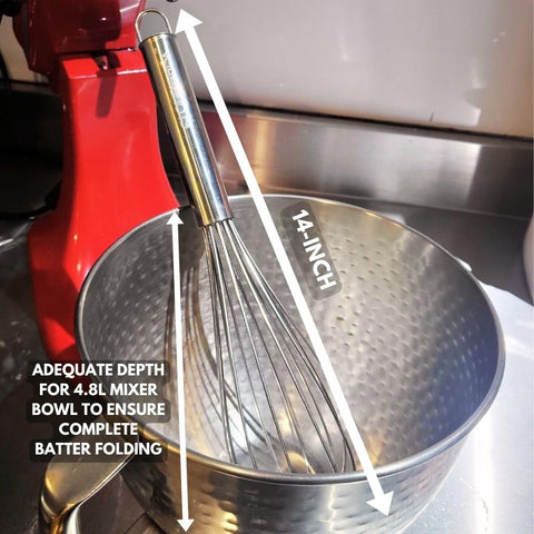 CloudWhisk acero inoxidable resistente para larga durabilidad en la cocina.